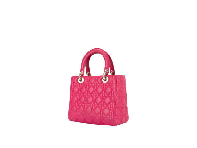 Dior Dior Lady Dior Cannage 2way Hand Bag Pink - view 2