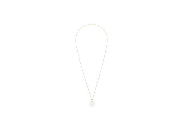 Dior Dior Large Rose Des Vents Medallion In Yellow Gold Diamond And Mother of Pearl Hardware Yellow Gold - view 2