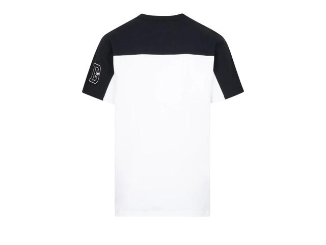 Dior Dior Logo Colorblock Round Neck Short Sleeve White T-Shirt - view 2