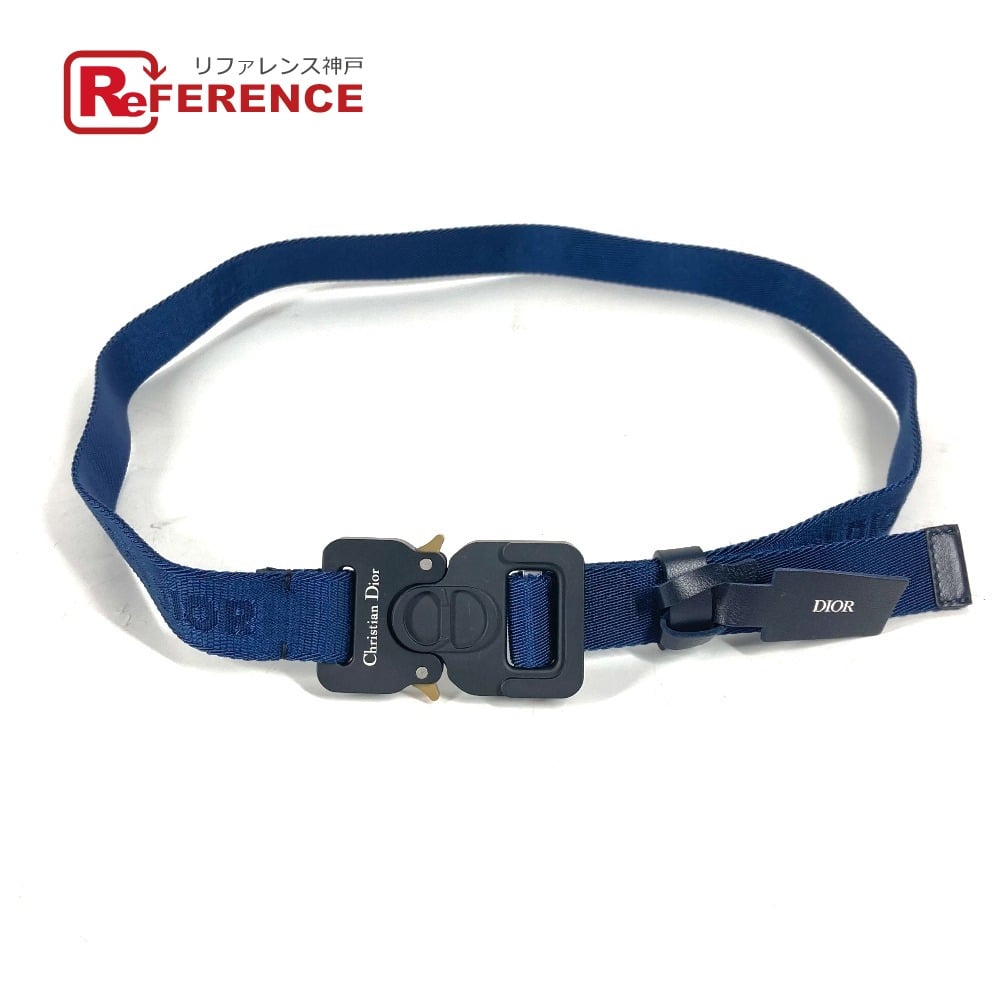 Dior Dior Logo Gacha Belt  belt Canvas Navy