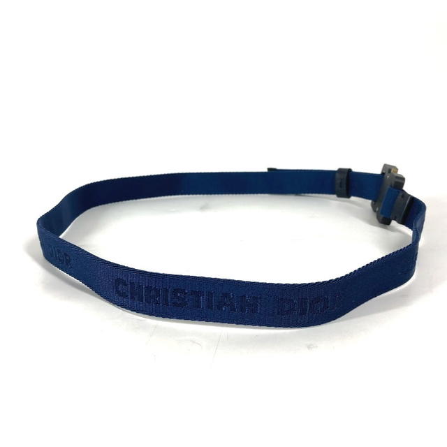 Dior Dior Logo Gacha Belt  belt Canvas Navy - view 4