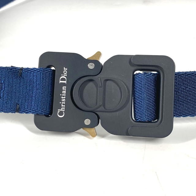 Dior Dior Logo Gacha Belt  belt Canvas Navy - view 5