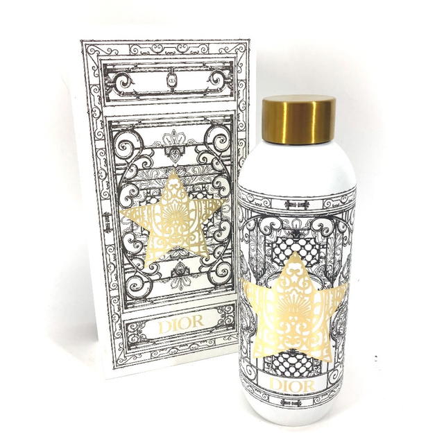 Dior Dior logo Water bottles, cups, tableware tumbler Stainless Steel White Unused - view 3