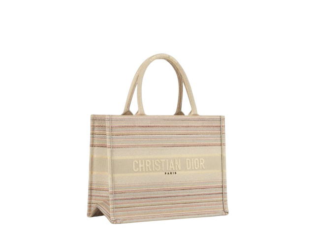 Dior Dior Medium Book Tote Embroidered With Metallic Threads Multicolor - view 2