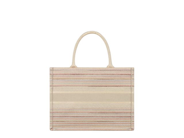 Dior Dior Medium Book Tote Embroidered With Metallic Threads Multicolor - view 3