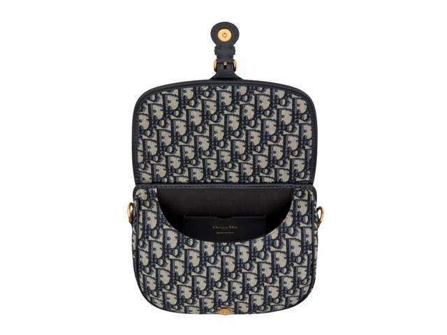 Dior Dior Medium Dior Bobby Bag Blue Dior Oblique Jacquard - view 3