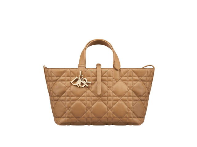 Dior Dior Medium Dior Toujours Bag In Medium Tan Macrocannage Calfskin - view 2