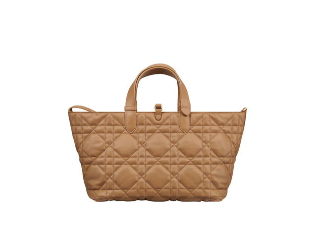 Dior Dior Medium Dior Toujours Bag In Medium Tan Macrocannage Calfskin - view 3