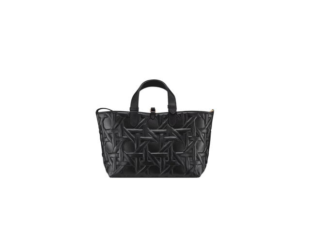 Dior Dior Medium Toujours Bag In Black Graphic Cannage Calfskin - view 2
