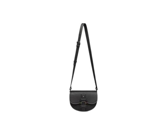 Dior Dior Mini Gallop Bag In Black Grained Calfskin Black - view 3