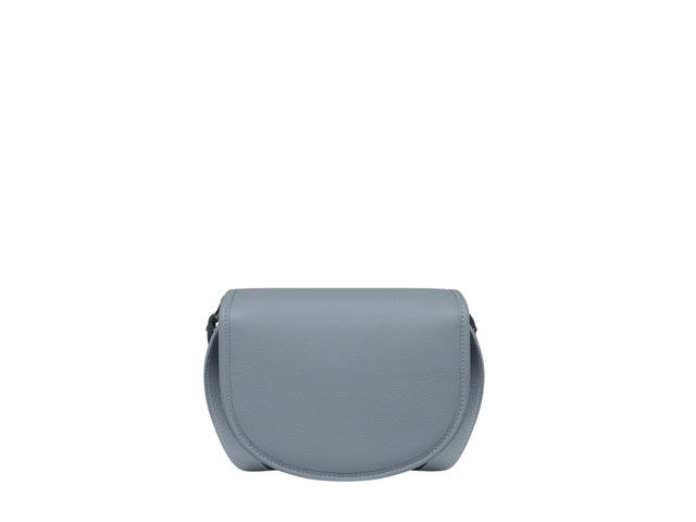 Dior Dior Mini Gallop Bag With Strap In Gray Grained Calfskin - view 2