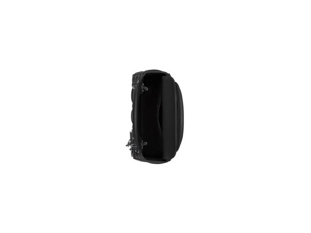 Dior Dior Mini Lady Dior Bag In Black Ultramatte Cannage Calfskin With Tonal Metal - view 3