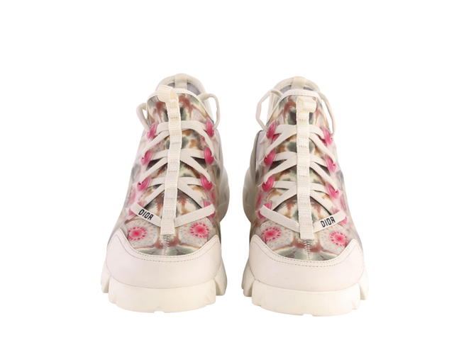 Dior Dior Neoprene Rubber Kaleidiorscopic D-Connect Sneakers (W) - view 3