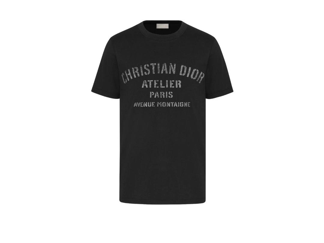Dior Dior Oversized Christian Dior Atelier T-shirt Black (SS21)