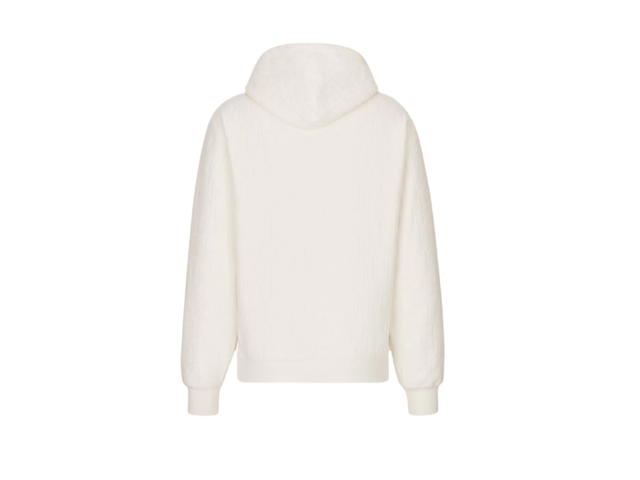 Dior Dior Oversized Hooded Sweatshirt With Dior Oblique Motif - view 2