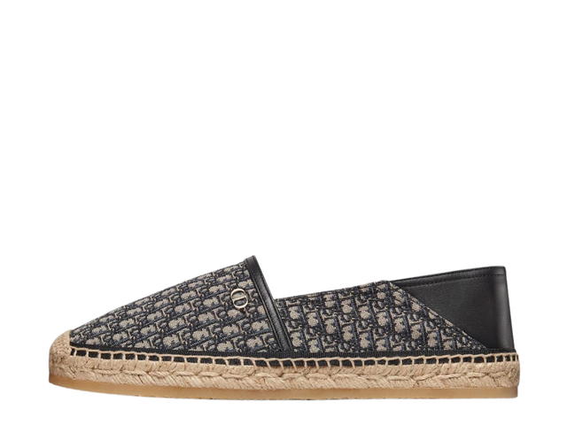 Dior Dior Paradise Espadrille Beige And Black Dior Oblique Jacquard - view 2