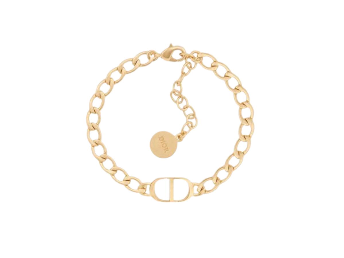 Dior Dior Petit CD Bracelet In Gold-Finish Metal