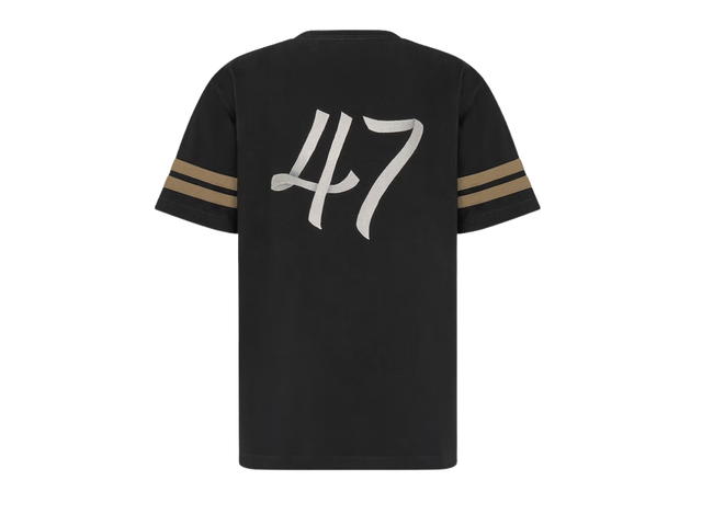 Dior Dior Relaxed Fit Ribbon Logo T-Shirt Black - view 2