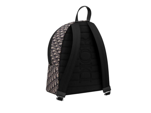 Dior Dior Rider Backpack Beige and Black Dior Oblique Jacquard - view 2