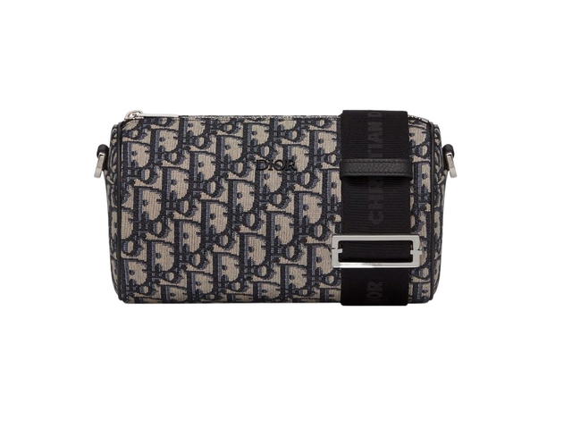 Dior Dior Roller Messenger Bag Beige and Black Dior Oblique Jacquard - view 1