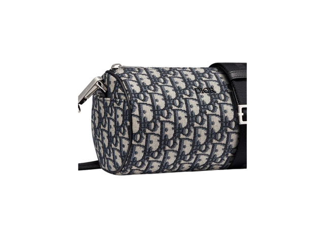 Dior Dior Roller Messenger Bag Beige and Black Dior Oblique Jacquard - view 2