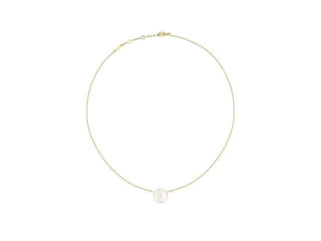 Dior Dior Rose des Vents Necklace In 18K Yellow Gold-Diamond And Mother-Of-Pearl - view 4