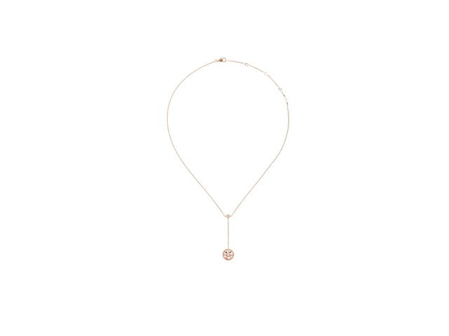 Dior Dior Rose Des Vents Necklace In Pink Gold Diamonds And Pink Opal - view 1
