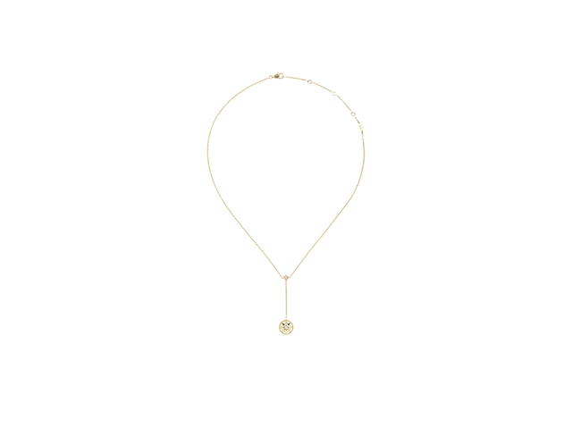 Dior Dior Rose des Vents Necklace In Yellow Gold Diamonds And Mother of Pearl - view 1
