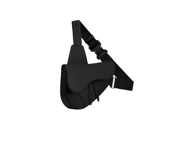 Dior Dior Saddle Bag Black Grained Calfskin - view 2