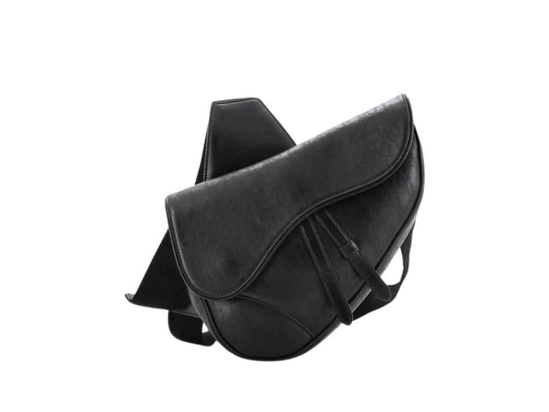 Dior Dior saddle crossbody bag oblique galaxy leather