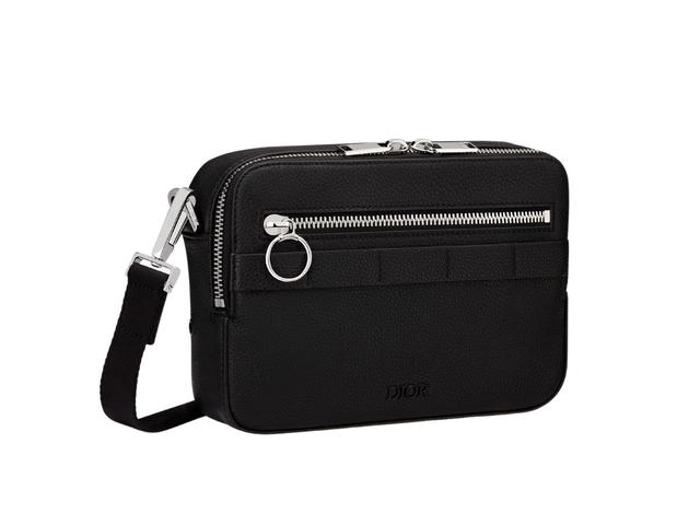 Dior Dior Safari Messenger Bag Black Grained Calfskin - view 2