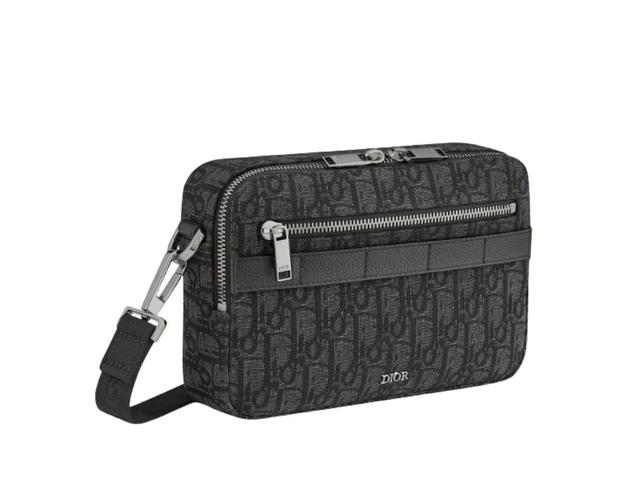Dior Dior Safari Messenger Bag Dior Oblique Jacquard Black - view 2