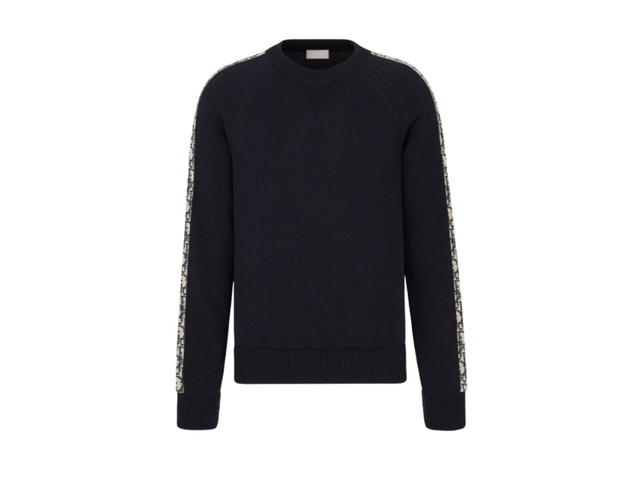 Dior Dior Sweater With Dior Oblique Inserts - view 1
