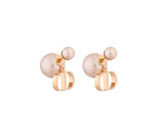 Buy Dior Tribales Earrings In Pink-Finish Metal And Pink Resin Pearls at Sasom – Authentic and Ready to Ship