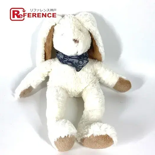 Buy Dior trotter bandana wrap doll Plush Doll cotton White/blue at Sasom – Authentic and Ready to Ship