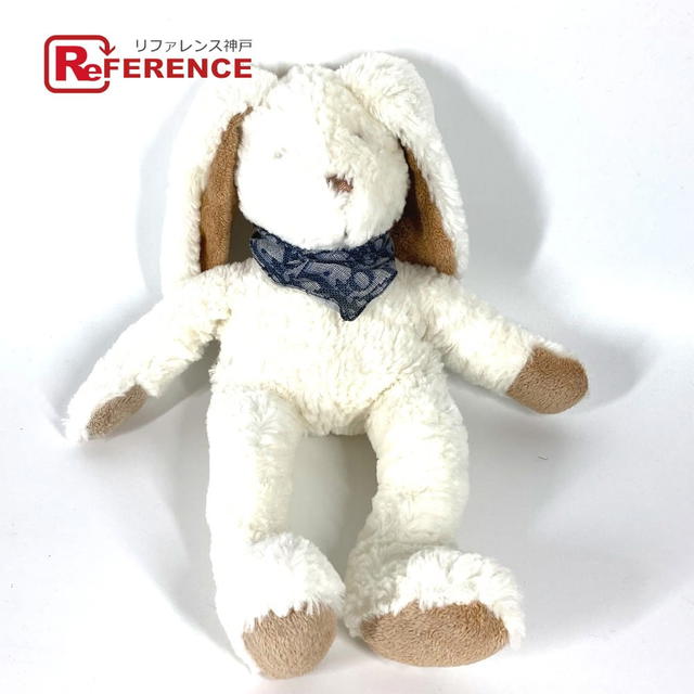 Dior Dior trotter bandana wrap doll Plush Doll cotton White/blue - view 1