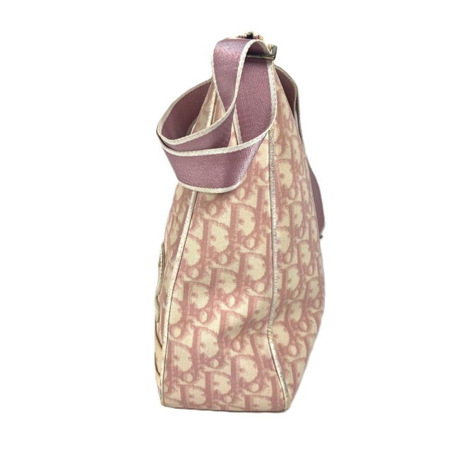 Dior Dior Trotter No.2 logo Bag Crossbody Shoulder Bag PVC/Leather pink/White - view 4