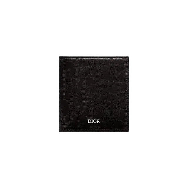 Dior Dior Vertical Wallet Black Dior Oblique Galaxy Leather - view 2