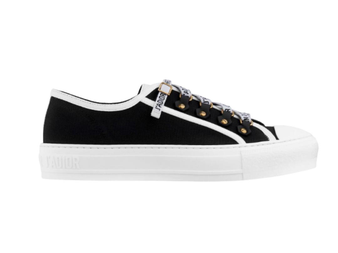 Dior Dior Walk'N'Dior Black Cotton Canvas (W)