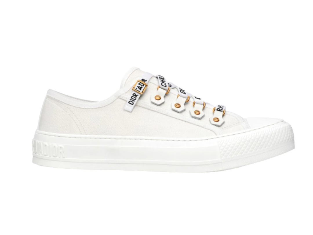 Dior Dior Walk'N'Dior White Cotton Canvas (W)
