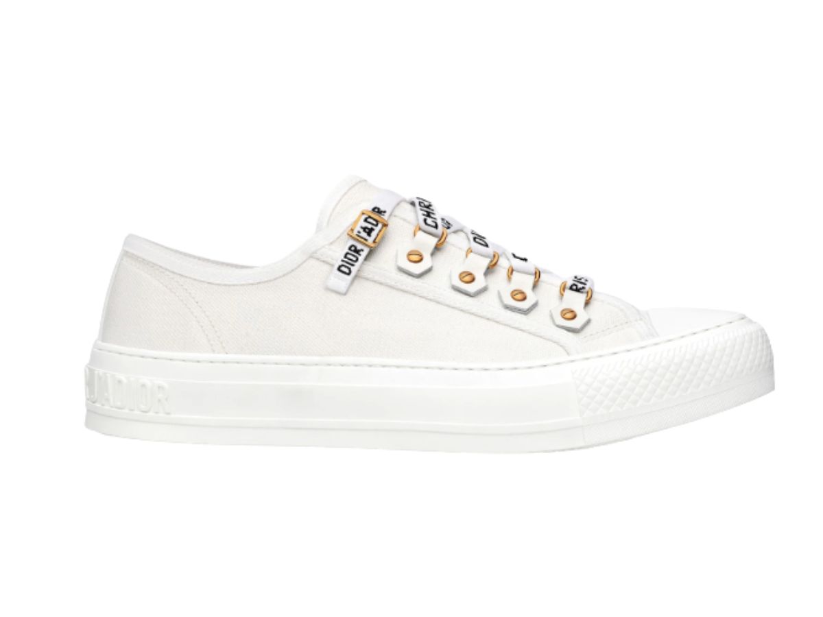 Dior Dior Walk'N'Dior White Cotton Canvas (W)