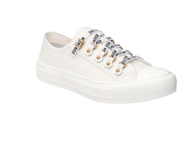 Dior Dior Walk'N'Dior White Cotton Canvas (W) - view 2