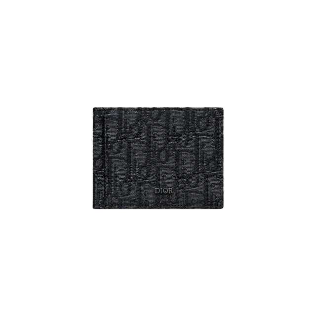 Dior Dior Wallet Bill Clip Black Dior Oblique Jacquard - view 1