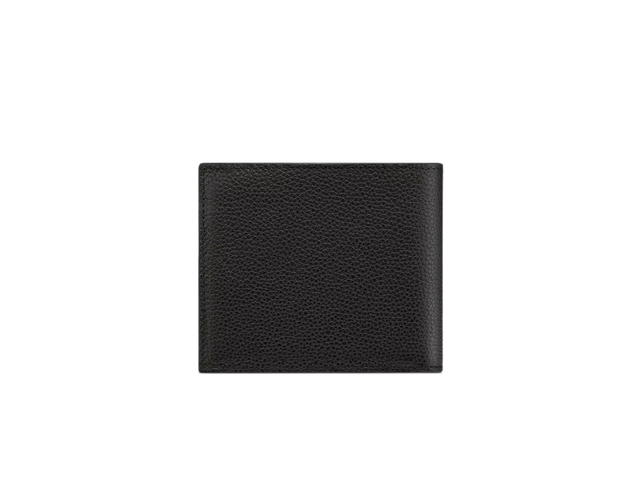 Dior Dior Wallet In Black Grained Calfskin With CD Icon Signature - view 2