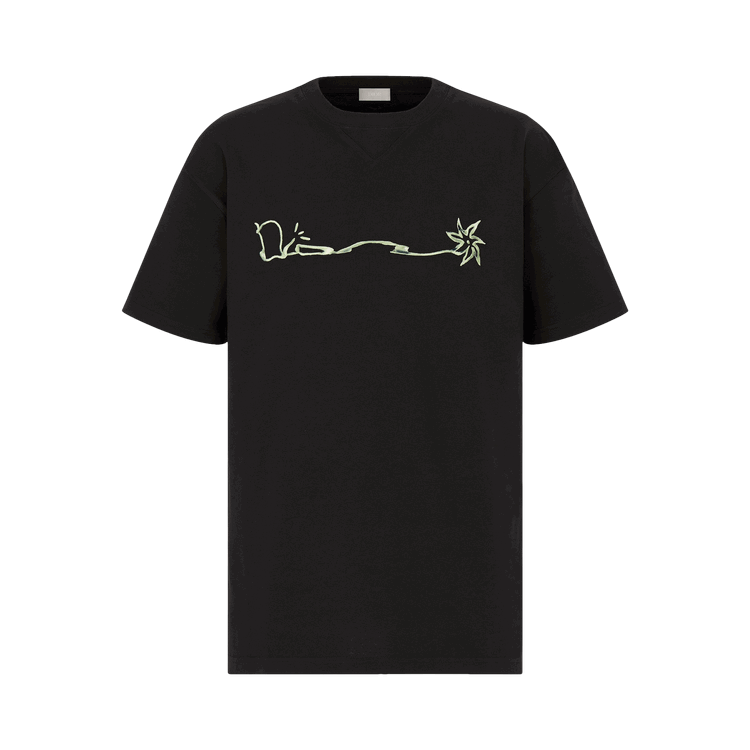 Dior Dior x Cactus Jack Oversized T-Shirt 'Black'
