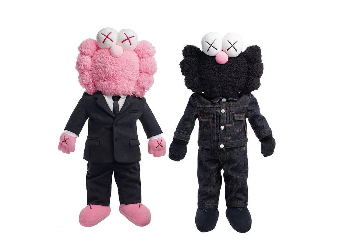 Dior Dior x KAWS BFF Plush Pink Black