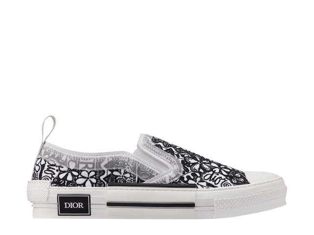 Dior Dior x Shawn B23 Slip-On Black White Embroidery - view 1