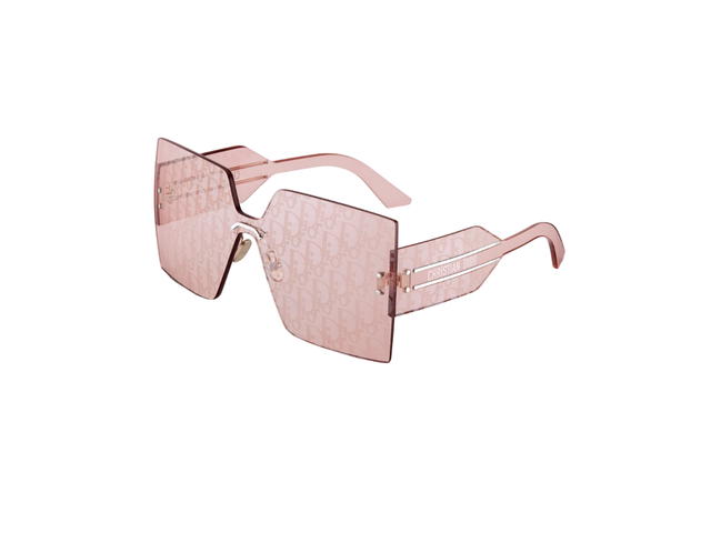 Dior Dior DiorClub M5U Pink Dior Oblique Square Sunglasses - view 3