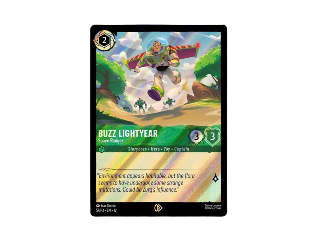 Disney Lorcana Disney Lorcana Buzz Lightyear - Space Ranger PROMO [57-P3] (EN)