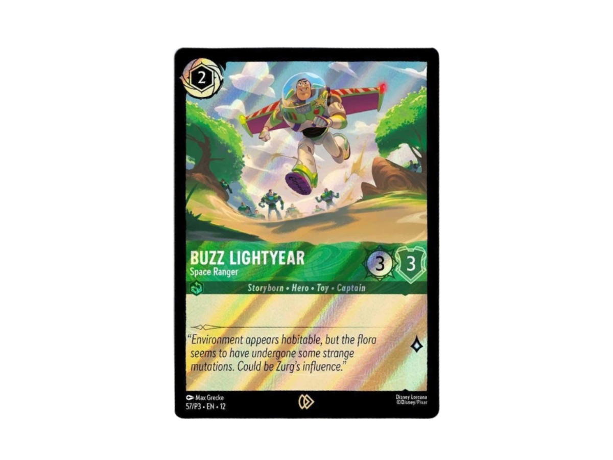Disney Lorcana Disney Lorcana Buzz Lightyear - Space Ranger PROMO [57-P3] (EN)